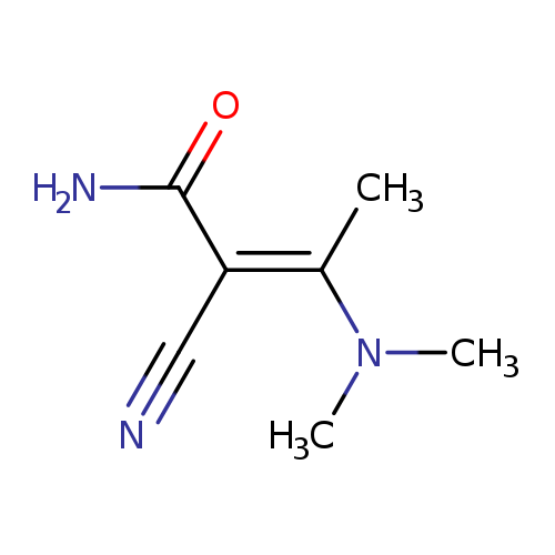 N#C/C(=C(\N(C)C)/C)/C(=O)N