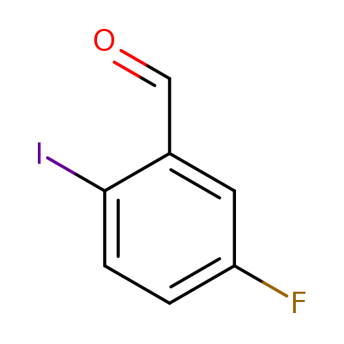 O=Cc1cc(F)ccc1I