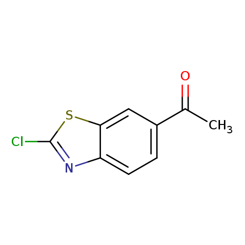 Clc1nc2c(s1)cc(cc2)C(=O)C
