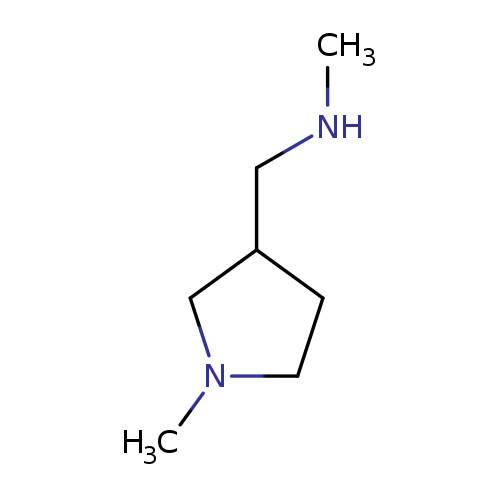 CNCC1CCN(C1)C