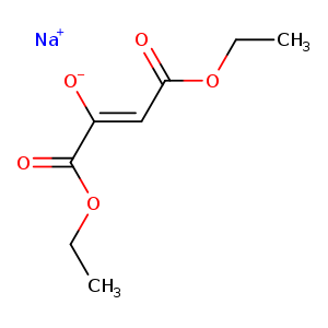 CCOC(=O)/C=C(/C(=O)OCC)\[O-].[Na+]