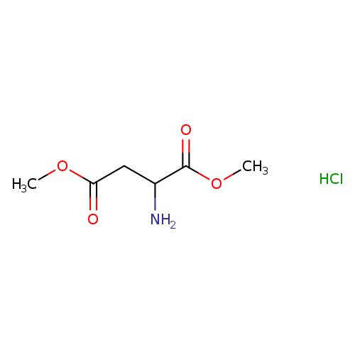 COC(=O)CC(C(=O)OC)N.Cl