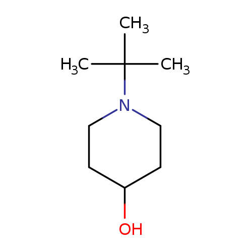 OC1CCN(CC1)C(C)(C)C