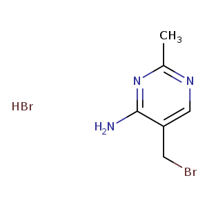 BrCc1cnc(nc1N)C.Br