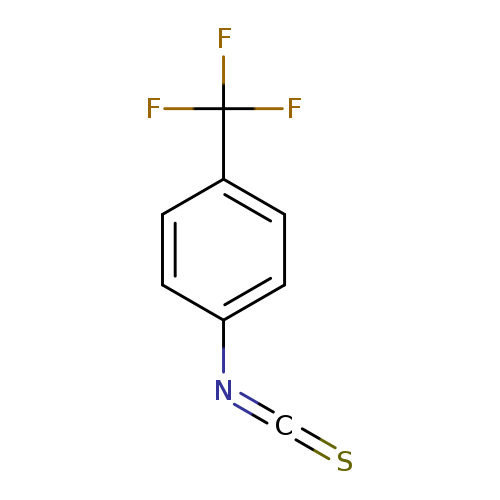 S=C=Nc1ccc(cc1)C(F)(F)F