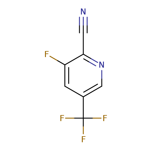 N#Cc1ncc(cc1F)C(F)(F)F