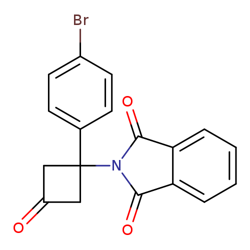 O=C1CC(C1)(c1ccc(cc1)Br)N1C(=O)c2c(C1=O)cccc2