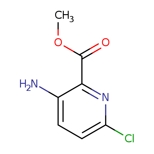 COC(=O)c1nc(Cl)ccc1N