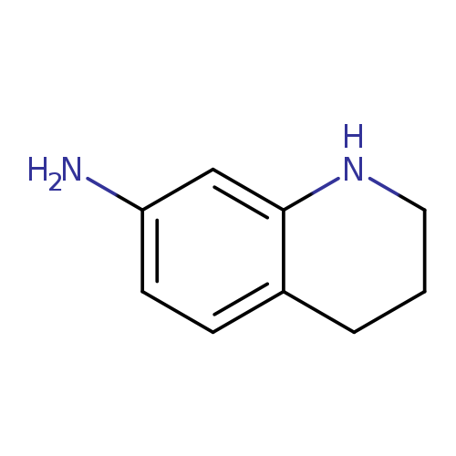 Nc1ccc2c(c1)NCCC2