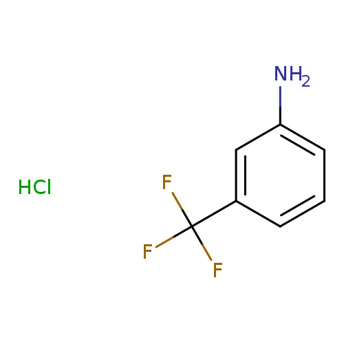 Nc1cccc(c1)C(F)(F)F.Cl