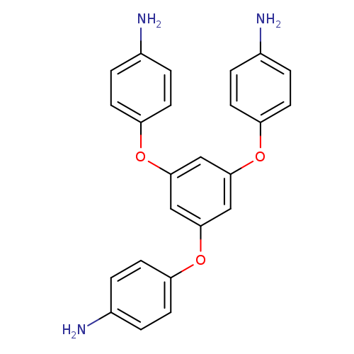 Nc1ccc(cc1)Oc1cc(cc(c1)Oc1ccc(cc1)N)Oc1ccc(cc1)N