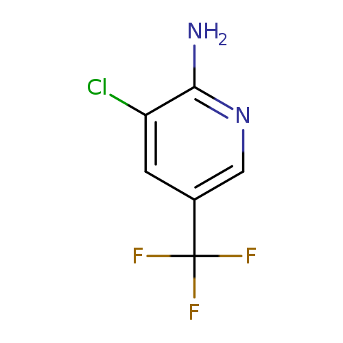 Nc1ncc(cc1Cl)C(F)(F)F