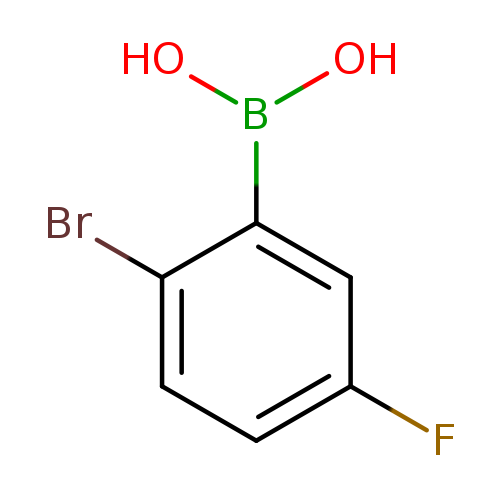 Fc1ccc(c(c1)B(O)O)Br