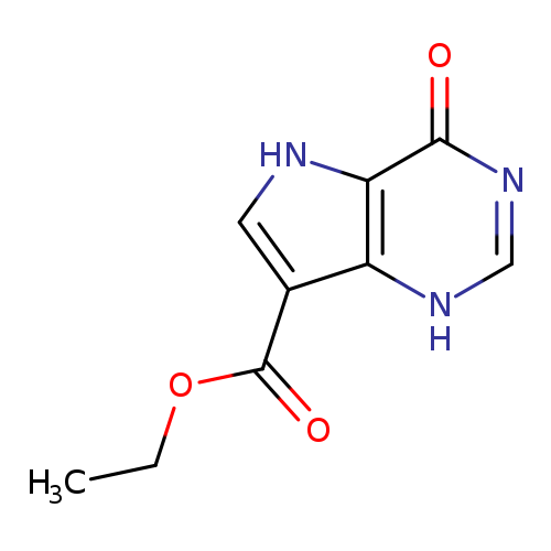 CCOC(=O)c1c[nH]c2c1[nH]cnc2=O