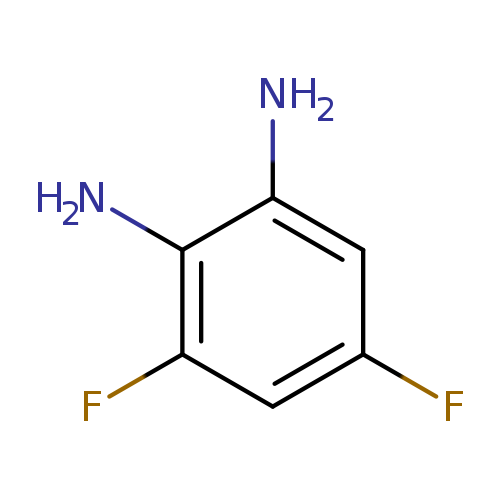 Fc1cc(N)c(c(c1)F)N