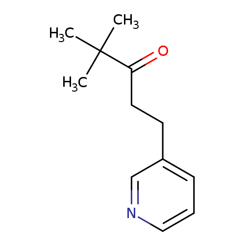 O=C(C(C)(C)C)CCc1cccnc1