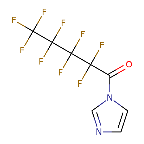 O=C(C(C(C(C(F)(F)F)(F)F)(F)F)(F)F)n1cncc1