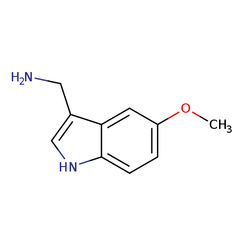 COc1ccc2c(c1)c(CN)c[nH]2