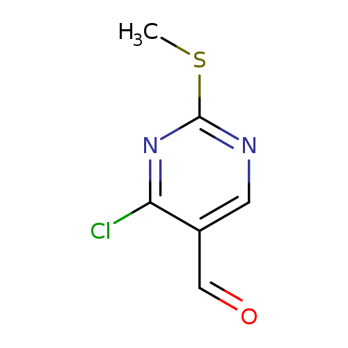 CSc1ncc(c(n1)Cl)C=O