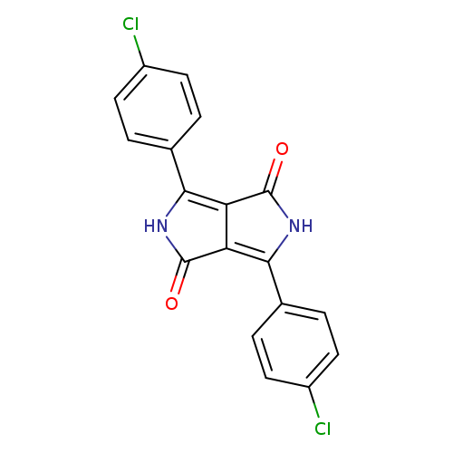 Clc1ccc(cc1)c1[nH]c(=O)c2c1c(=O)[nH]c2c1ccc(cc1)Cl