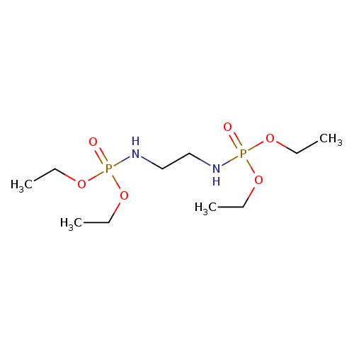 CCOP(=O)(OCC)NCCNP(=O)(OCC)OCC