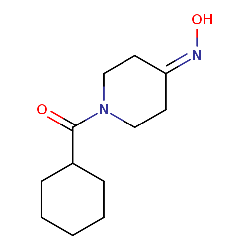 ON=C1CCN(CC1)C(=O)C1CCCCC1