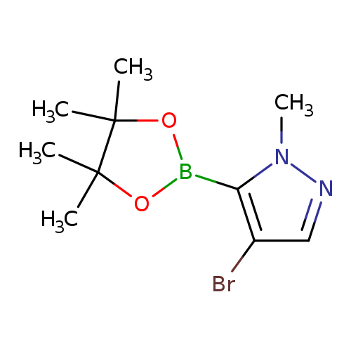 Brc1cnn(c1B1OC(C(O1)(C)C)(C)C)C