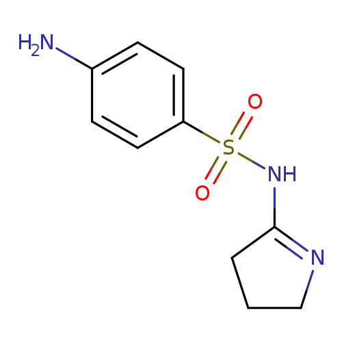 Nc1ccc(cc1)S(=O)(=O)NC1=NCCC1