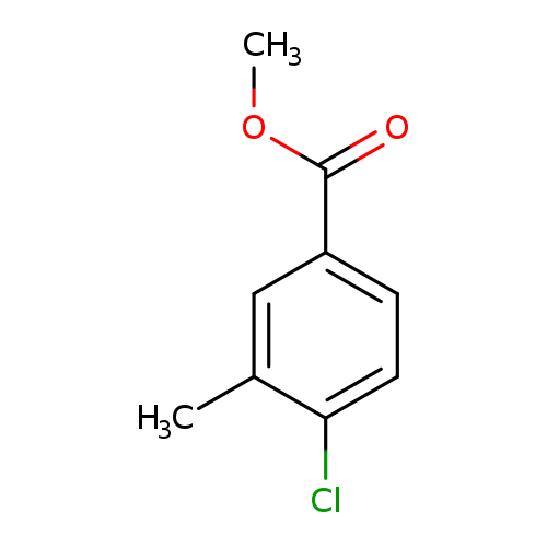 COC(=O)c1ccc(c(c1)C)Cl