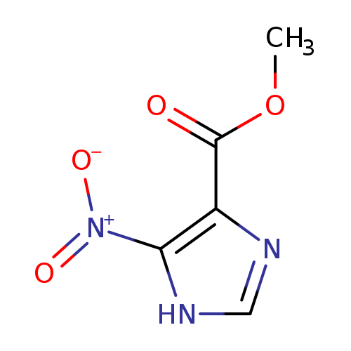 [O-][N+](=O)c1c(nc[nH]1)C(=O)OC