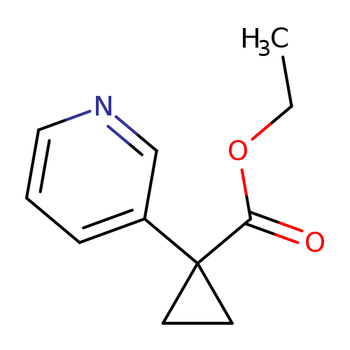 CCOC(=O)C1(CC1)c1cccnc1