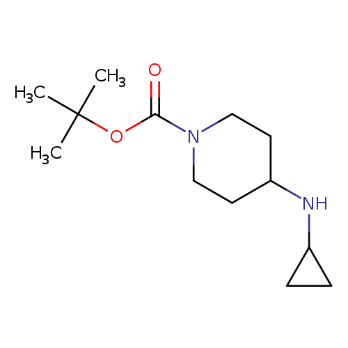 O=C(N1CCC(CC1)NC1CC1)OC(C)(C)C