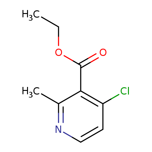 CCOC(=O)c1c(Cl)ccnc1C