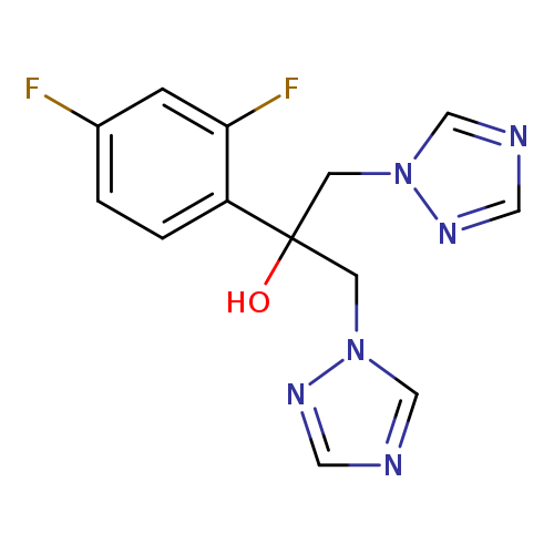 Fc1ccc(c(c1)F)C(Cn1cncn1)(Cn1cncn1)O