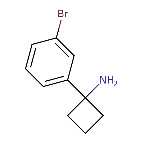 Brc1cccc(c1)C1(N)CCC1