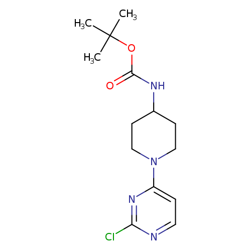 O=C(OC(C)(C)C)NC1CCN(CC1)c1ccnc(n1)Cl