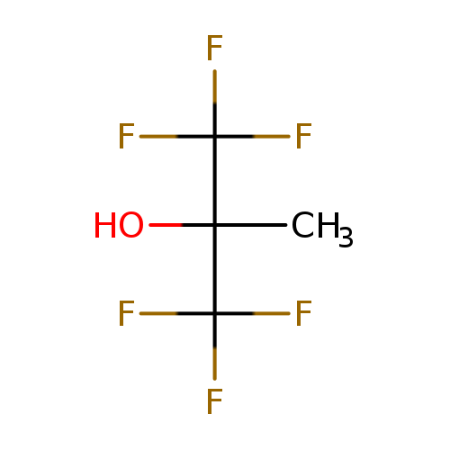 CC(C(F)(F)F)(C(F)(F)F)O