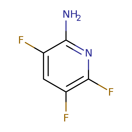 Fc1cc(F)c(nc1N)F