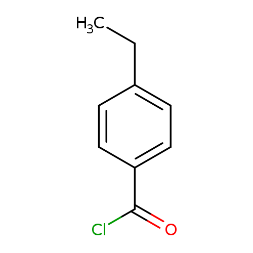 CCc1ccc(cc1)C(=O)Cl