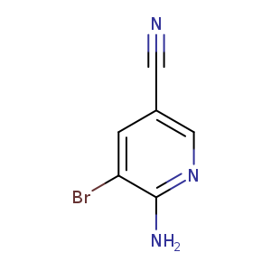 N#Cc1cnc(c(c1)Br)N
