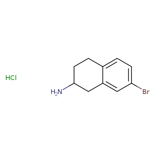 NC1Cc2cc(Br)ccc2CC1.Cl