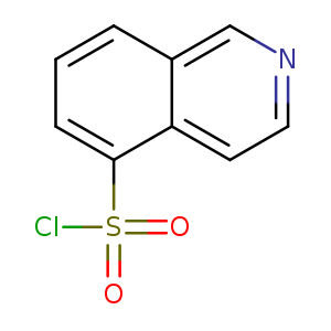 ClS(=O)(=O)c1cccc2c1ccnc2