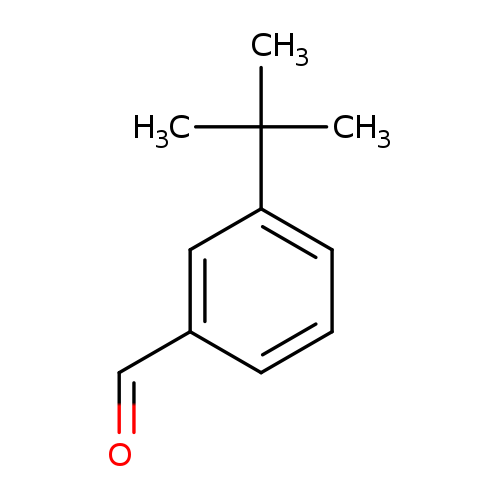 O=Cc1cccc(c1)C(C)(C)C