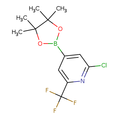 Clc1cc(cc(n1)C(F)(F)F)B1OC(C(O1)(C)C)(C)C