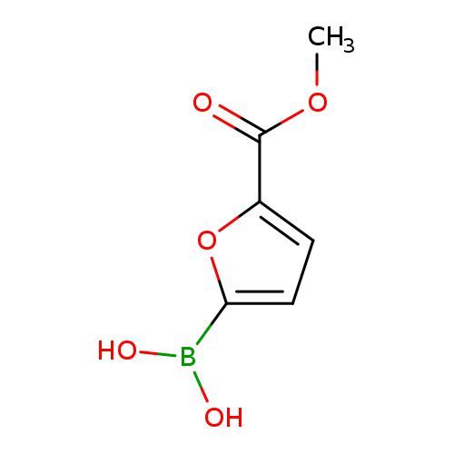 COC(=O)c1ccc(o1)B(O)O