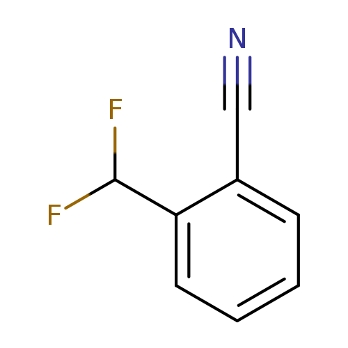 N#Cc1ccccc1C(F)F