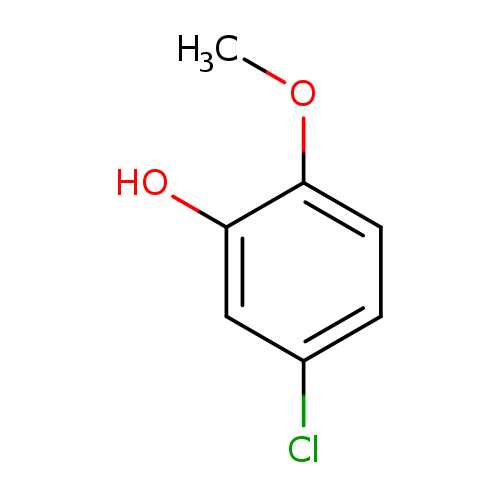 COc1ccc(cc1O)Cl