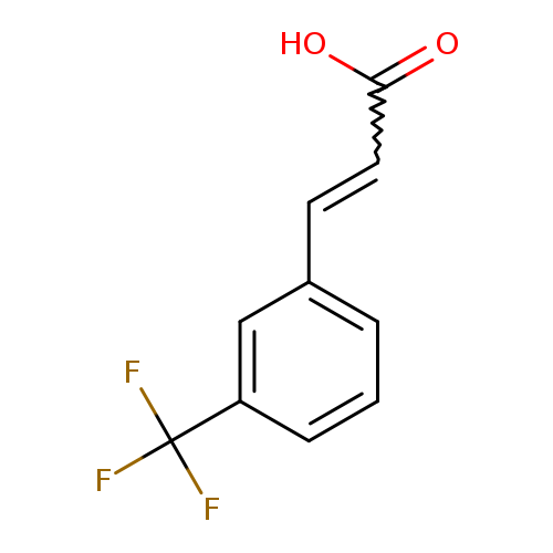 OC(=O)C=Cc1cccc(c1)C(F)(F)F