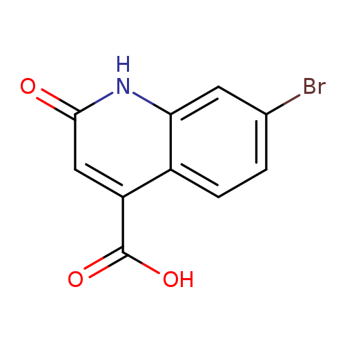 Brc1ccc2c(c1)[nH]c(=O)cc2C(=O)O