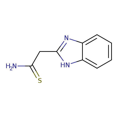 NC(=S)Cc1nc2c([nH]1)cccc2